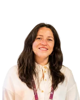 Retrato de Celeste Benavides, fundadora de Inspirit